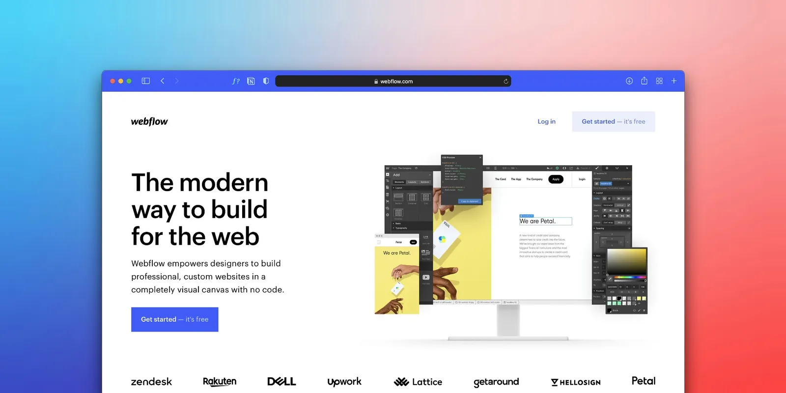 Una propuesta de plataforma web vista en un navegador como referencia para el alcance de un proyecto